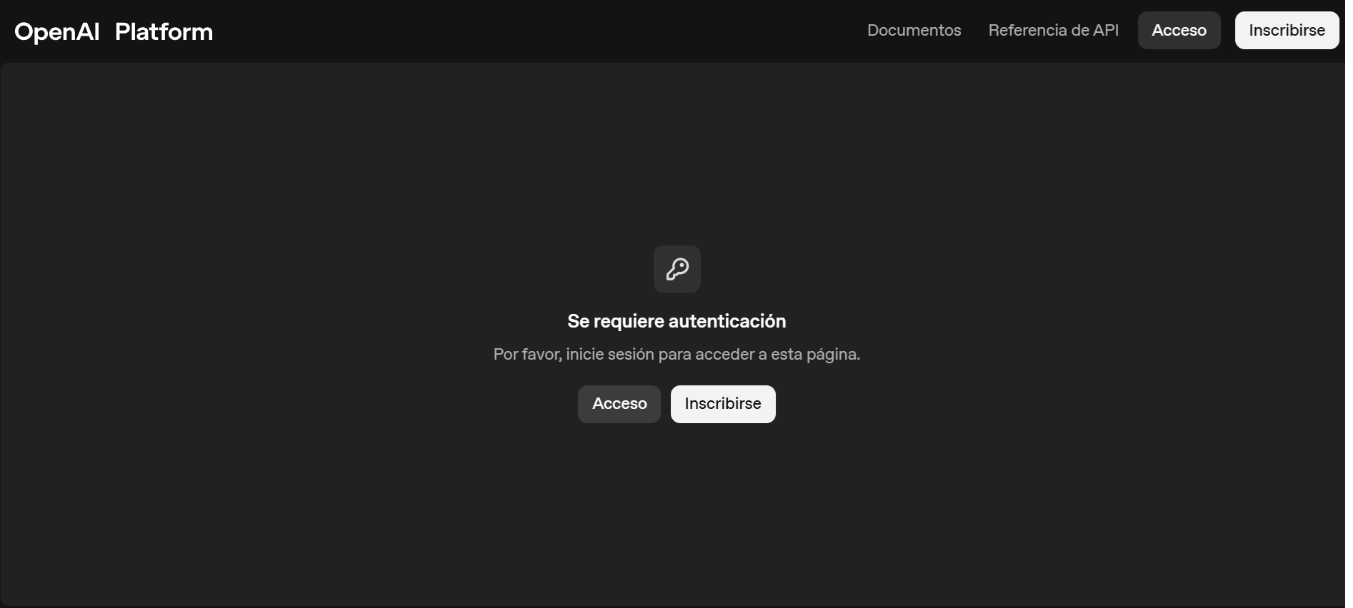 Generar API Key