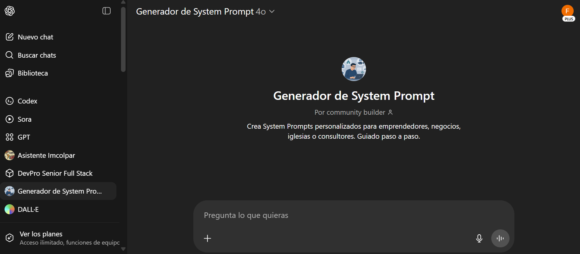 Configuración del Agente